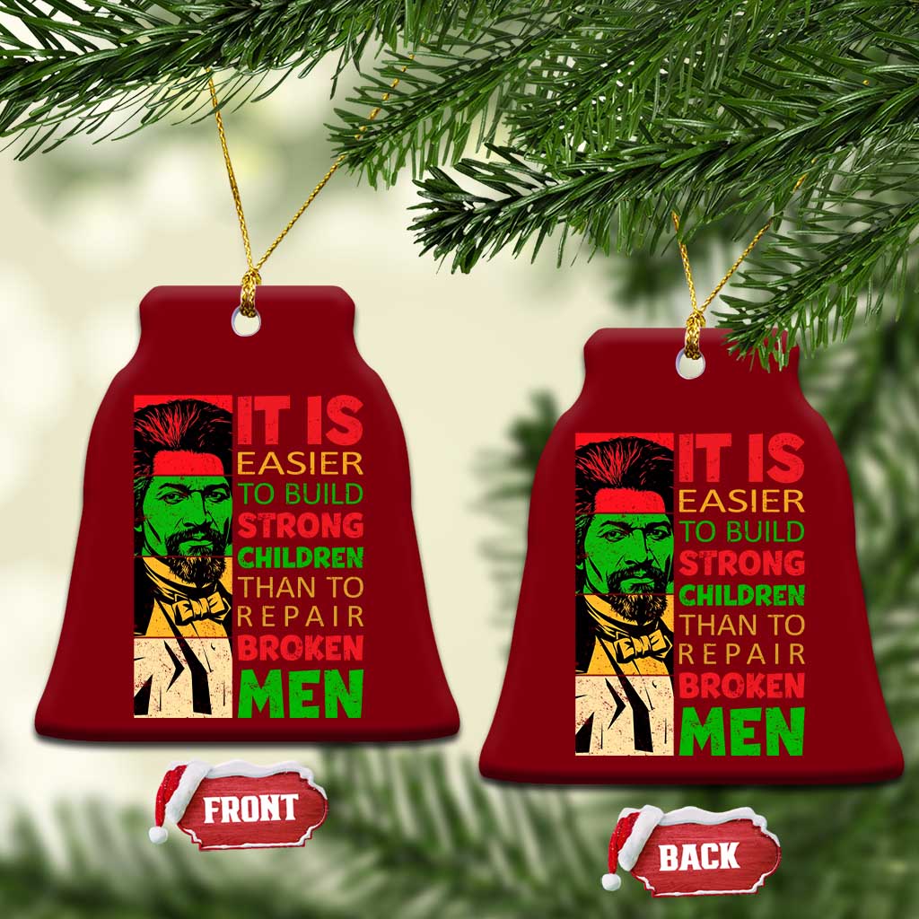 Frederick Douglass Pride Quote Ceramic Ornament Black History Month - Wonder Print Shop