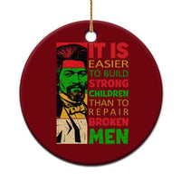 Frederick Douglass Pride Quote Ceramic Ornament Black History Month - Wonder Print Shop