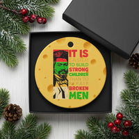 Frederick Douglass Pride Quote Ceramic Ornament Black History Month - Wonder Print Shop