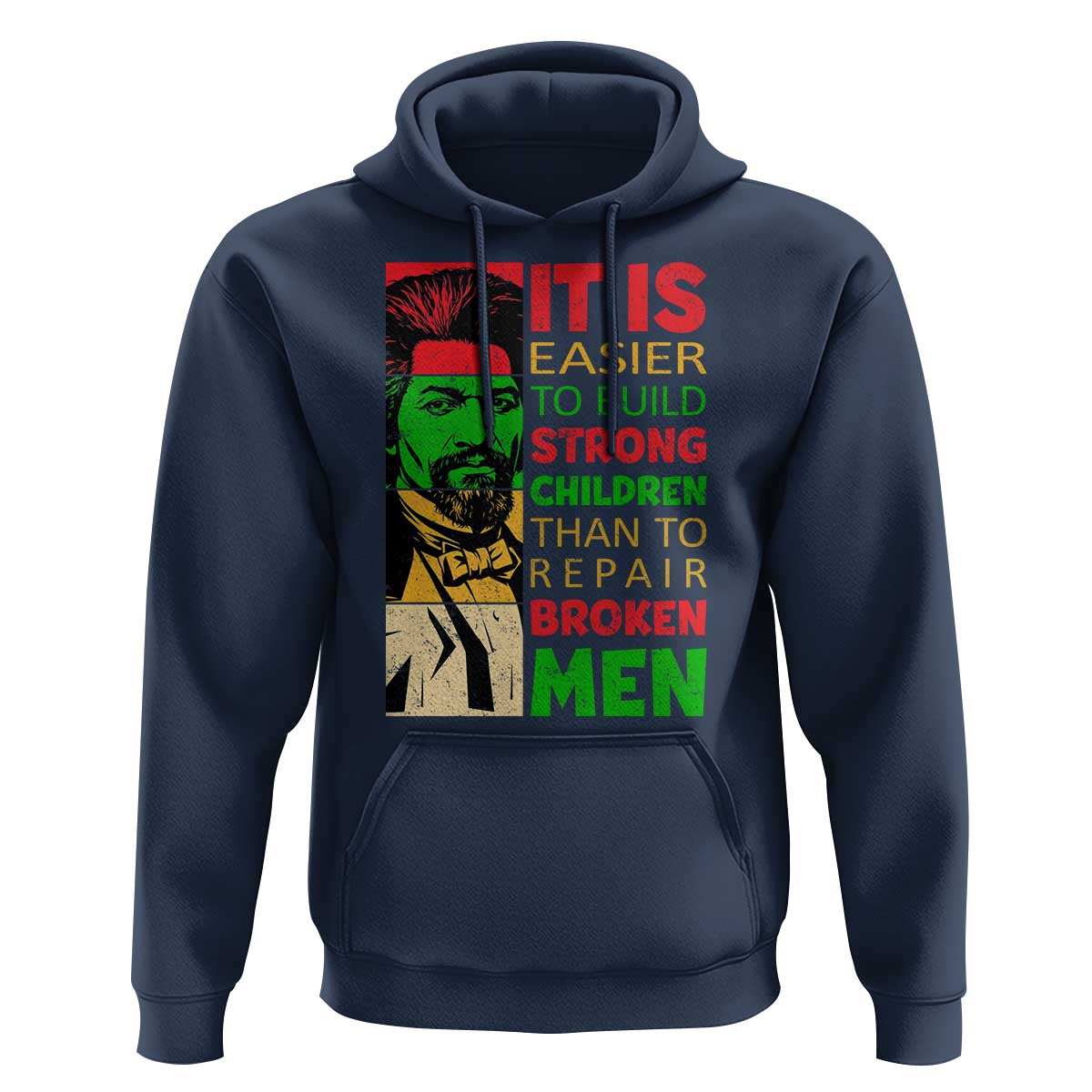 Frederick Douglass Pride Quote Hoodie Black History Month - Wonder Print Shop