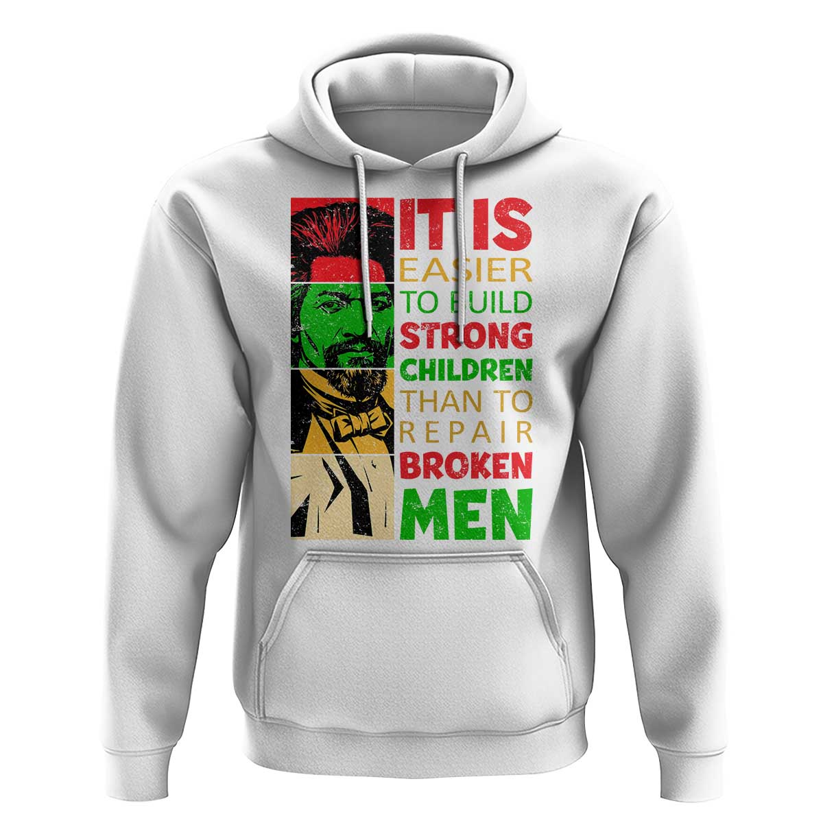 Frederick Douglass Pride Quote Hoodie Black History Month - Wonder Print Shop