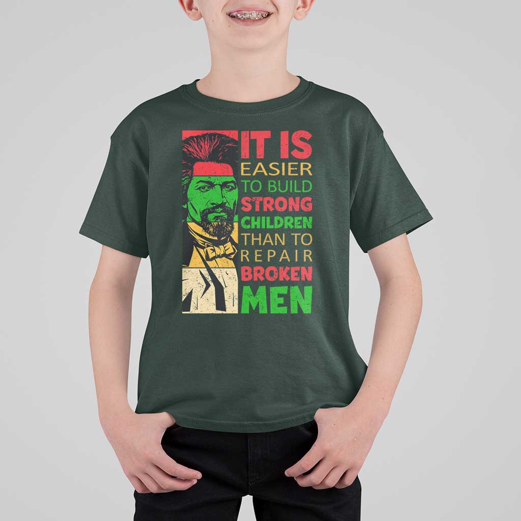Frederick Douglass Pride Quote T Shirt For Kid Black History Month - Wonder Print Shop