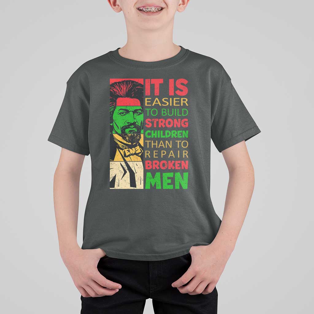 Frederick Douglass Pride Quote T Shirt For Kid Black History Month - Wonder Print Shop
