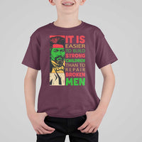 Frederick Douglass Pride Quote T Shirt For Kid Black History Month - Wonder Print Shop