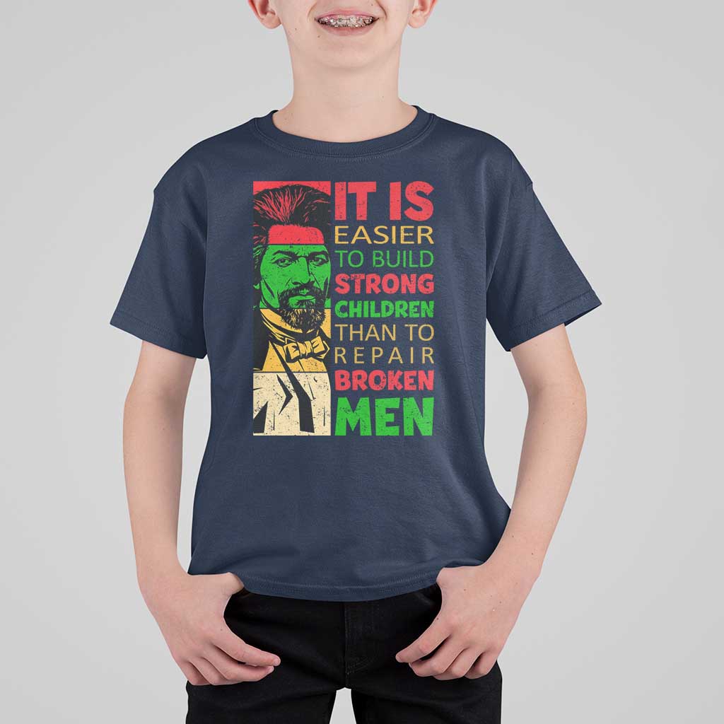 Frederick Douglass Pride Quote T Shirt For Kid Black History Month - Wonder Print Shop