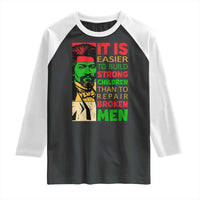 Frederick Douglass Pride Quote Raglan Shirt Black History Month - Wonder Print Shop