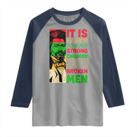 Frederick Douglass Pride Quote Raglan Shirt Black History Month - Wonder Print Shop