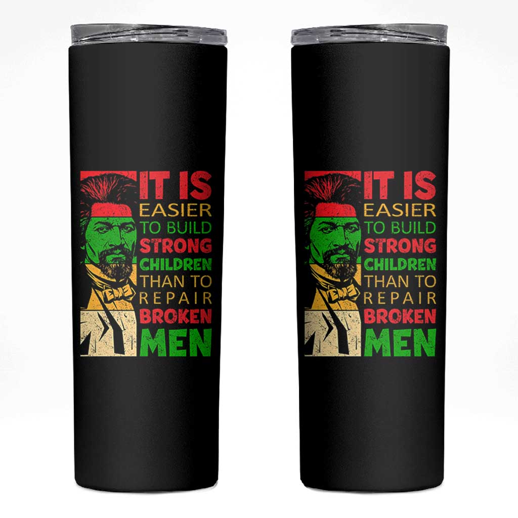 Frederick Douglass Pride Quote Skinny Tumbler Black History Month - Wonder Print Shop