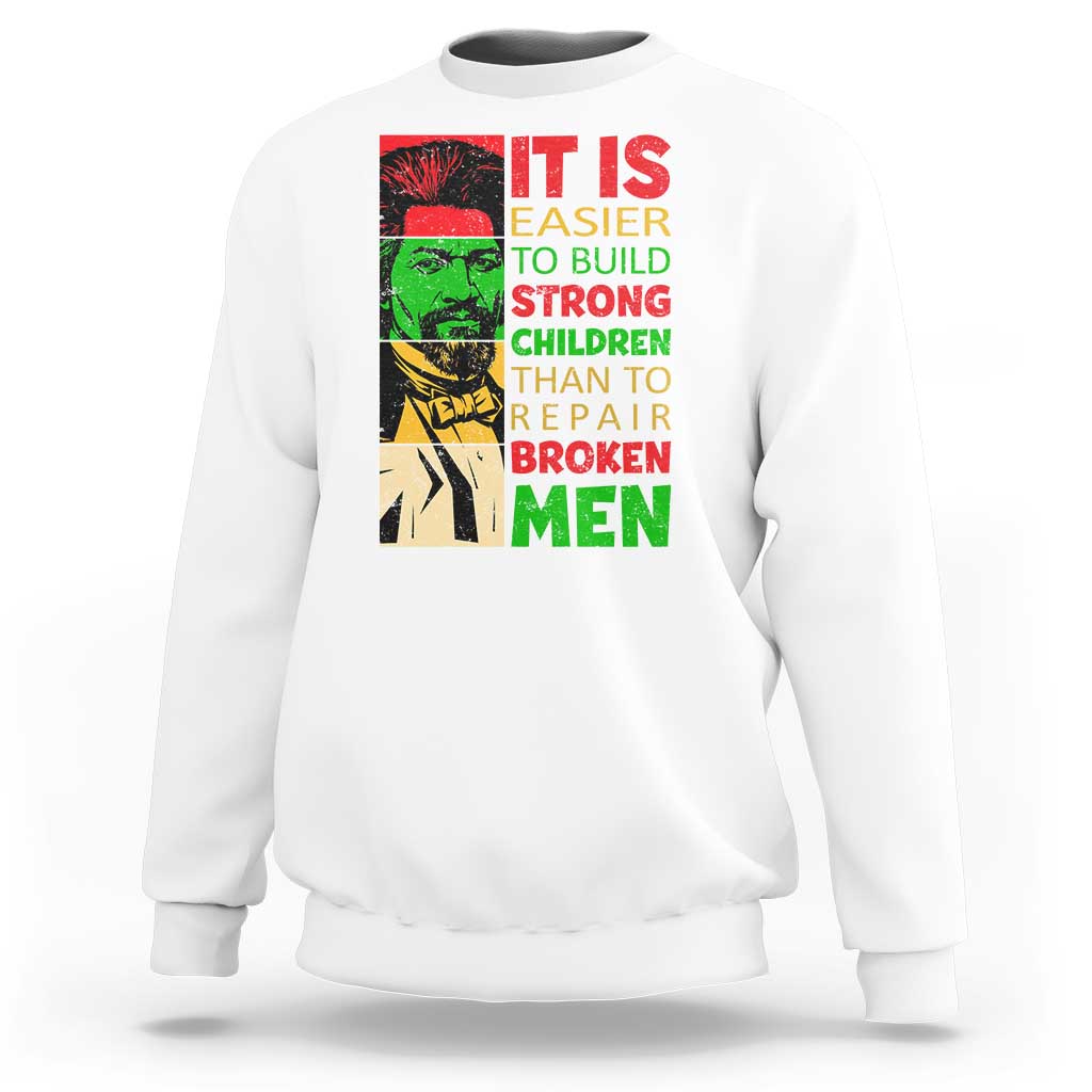 Frederick Douglass Pride Quote Sweatshirt Black History Month - Wonder Print Shop