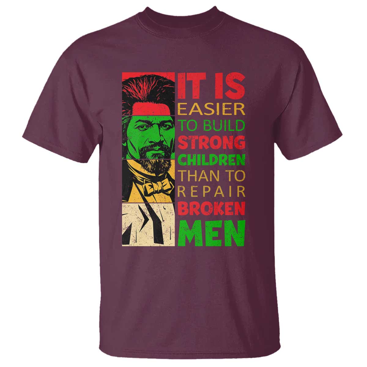 Frederick Douglass Pride Quote T Shirt Black History Month - Wonder Print Shop
