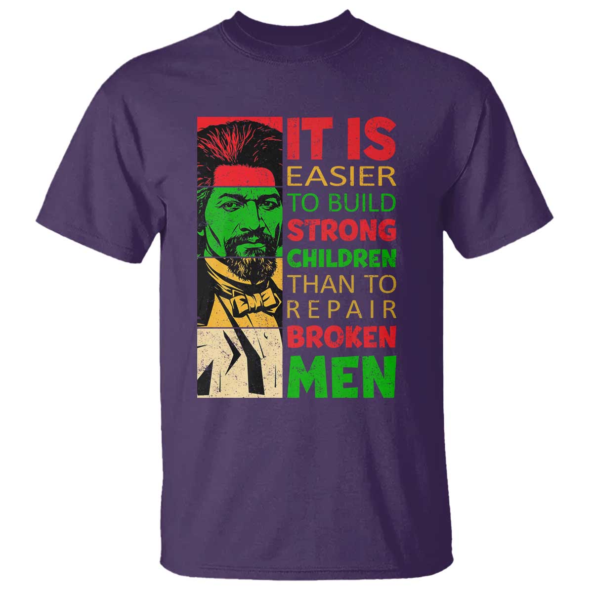 Frederick Douglass Pride Quote T Shirt Black History Month - Wonder Print Shop