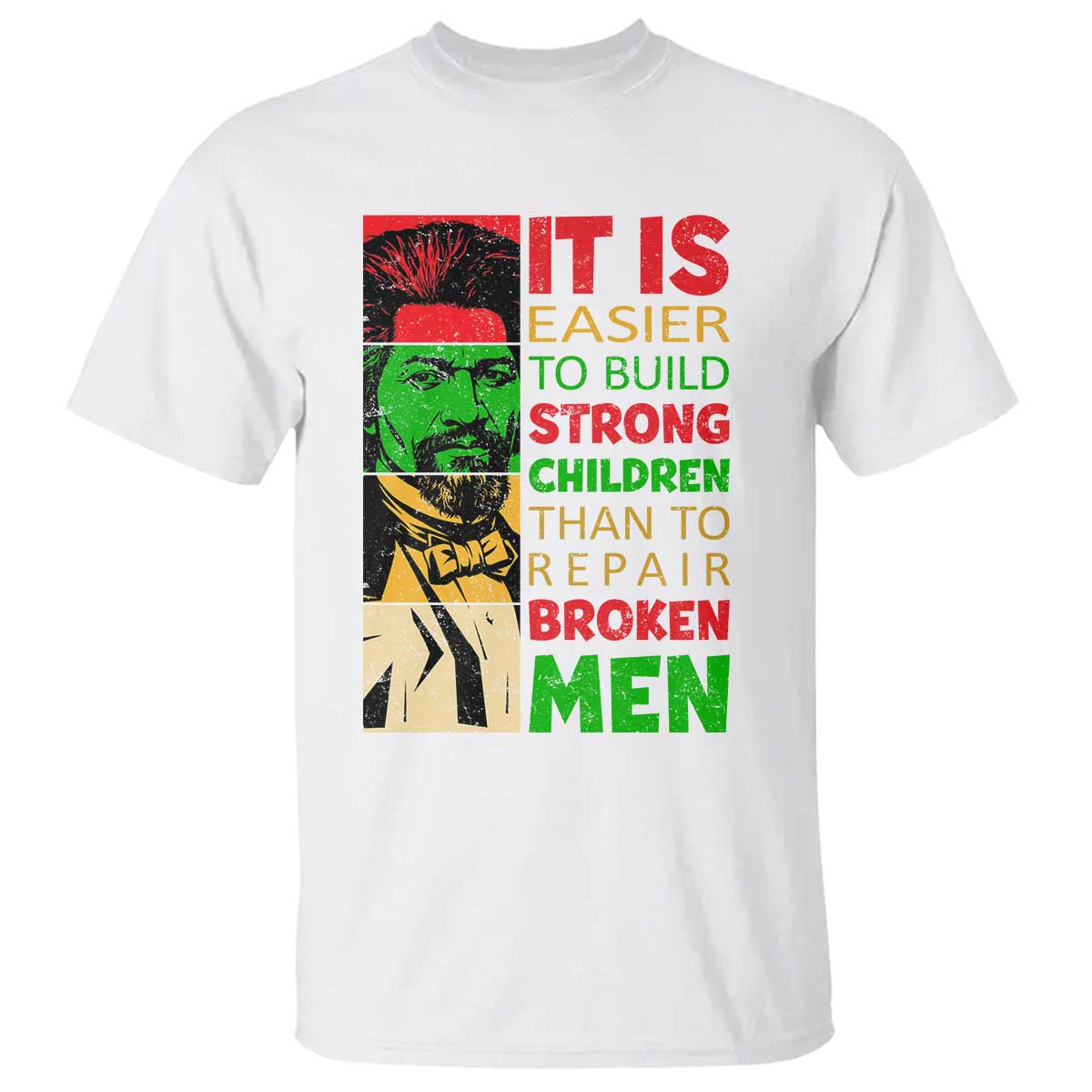 Frederick Douglass Pride Quote T Shirt Black History Month - Wonder Print Shop