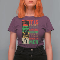 Frederick Douglass Pride Quote T Shirt For Women Black History Month - Wonder Print Shop