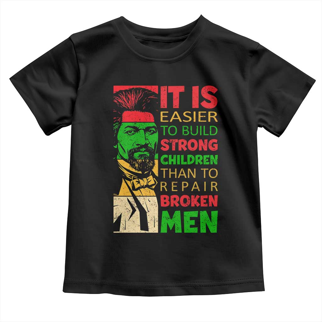 Frederick Douglass Pride Quote Toddler T Shirt Black History Month - Wonder Print Shop