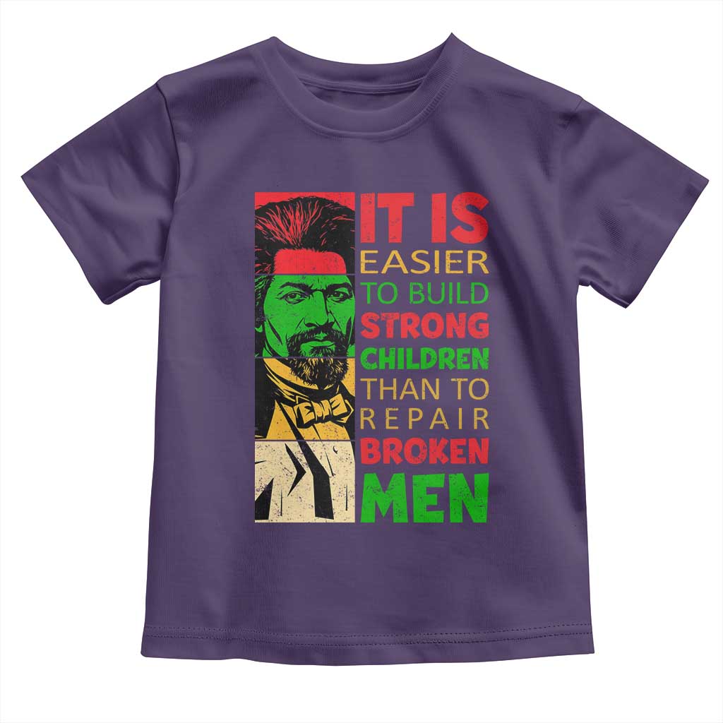 Frederick Douglass Pride Quote Toddler T Shirt Black History Month - Wonder Print Shop