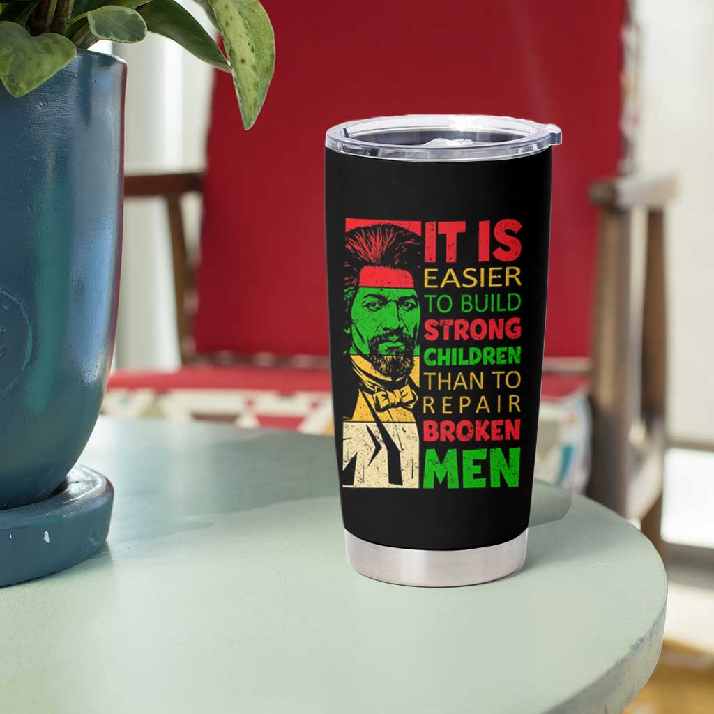 Frederick Douglass Pride Quote Tumbler Cup Black History Month - Wonder Print Shop