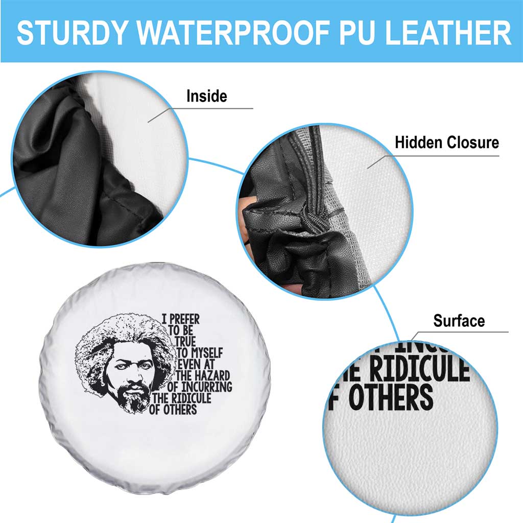 Frederick Douglass Pride Quote Spare Tire Cover - Wonder Print Shop