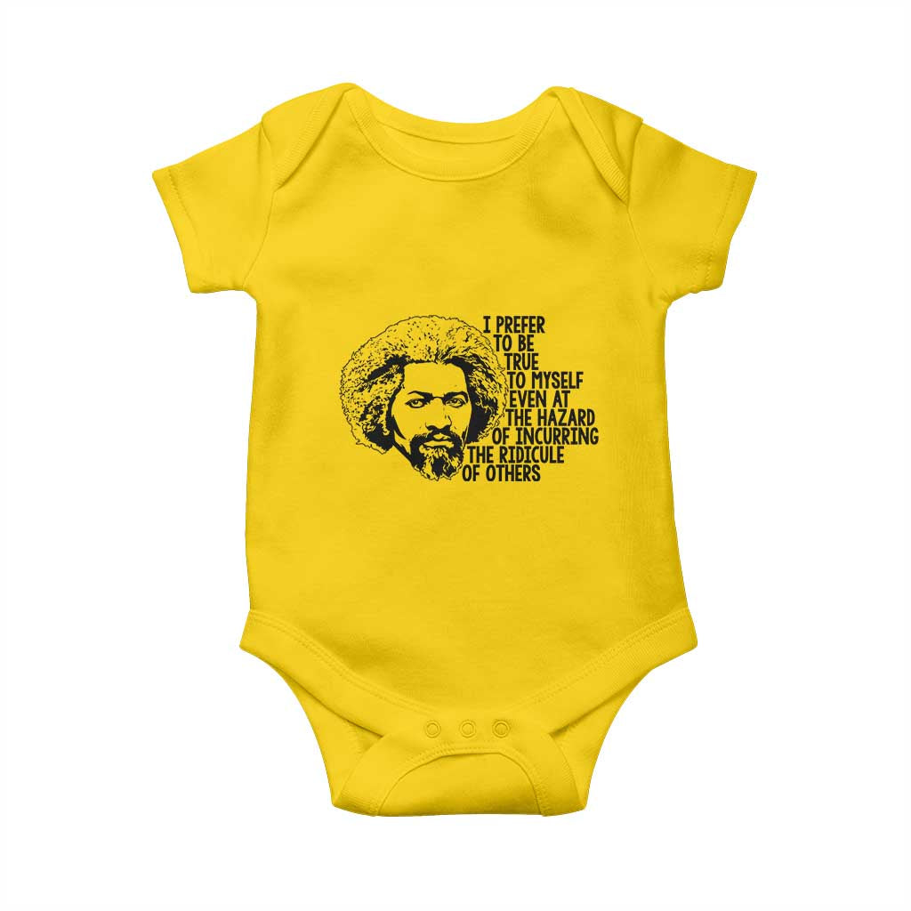 Frederick Douglass Pride Quote Baby Onesie - Wonder Print Shop