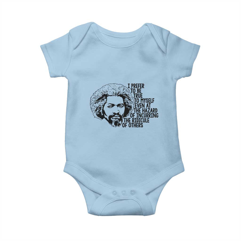 Frederick Douglass Pride Quote Baby Onesie - Wonder Print Shop