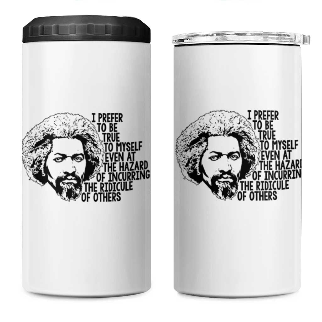 Frederick Douglass Pride Quote 4 in 1 Can Cooler Tumbler - Wonder Print Shop
