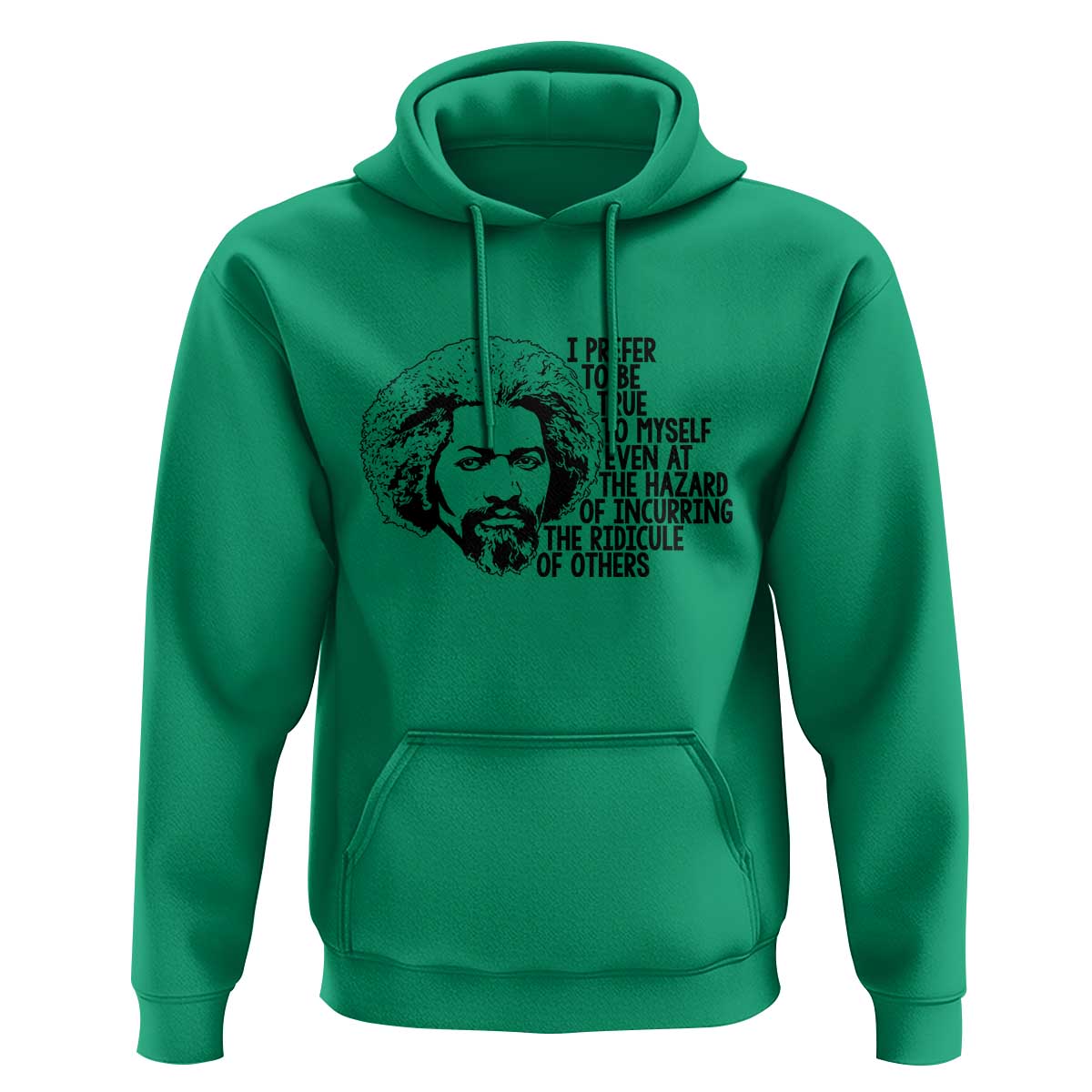 Frederick Douglass Pride Quote Hoodie - Wonder Print Shop