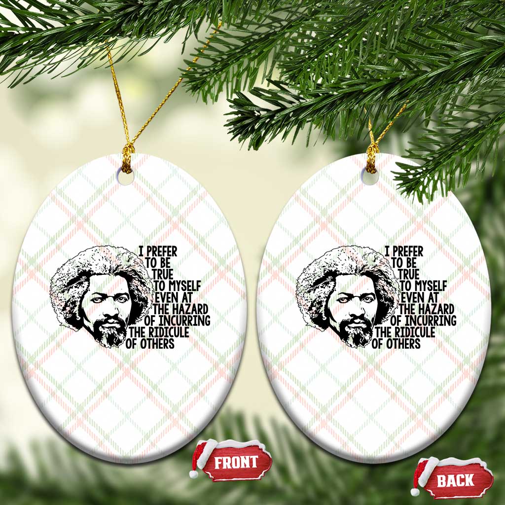 Frederick Douglass Pride Quote Ceramic Ornament - Wonder Print Shop