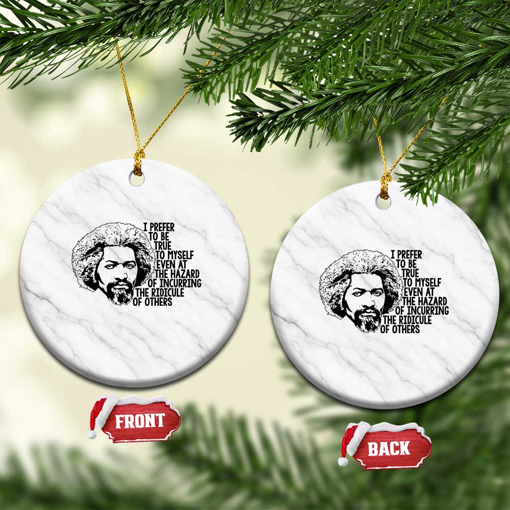 Frederick Douglass Pride Quote Ceramic Ornament - Wonder Print Shop