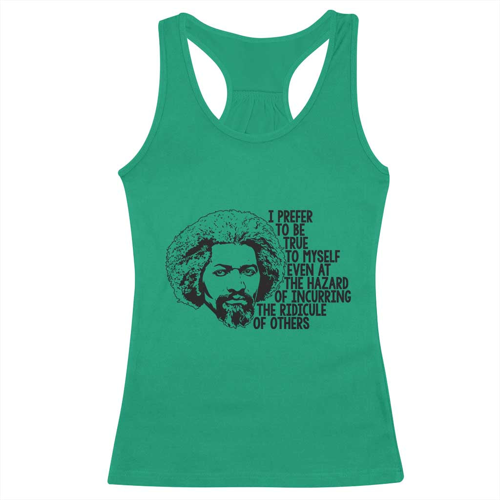 Frederick Douglass Pride Quote Racerback Tank Top - Wonder Print Shop