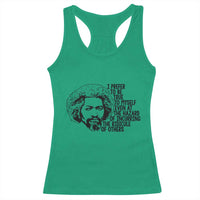 Frederick Douglass Pride Quote Racerback Tank Top - Wonder Print Shop