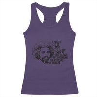 Frederick Douglass Pride Quote Racerback Tank Top - Wonder Print Shop