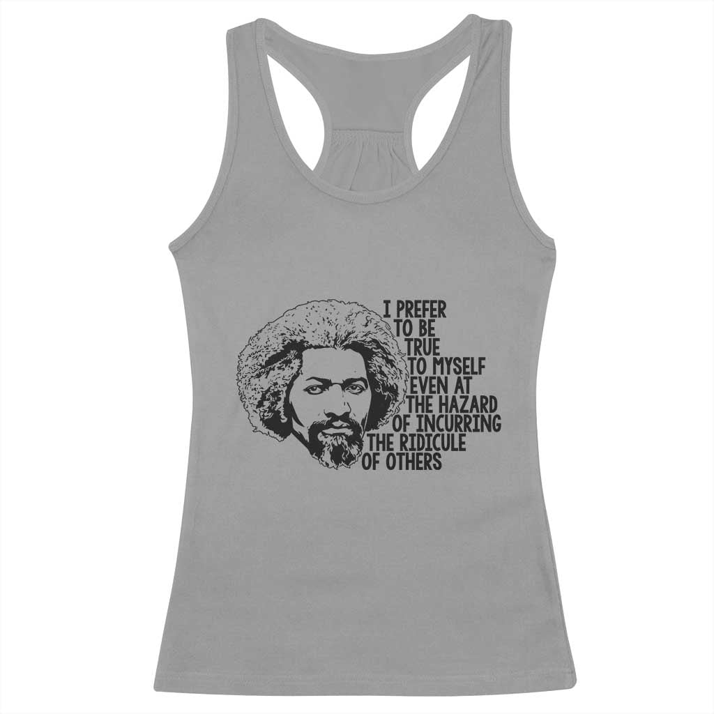 Frederick Douglass Pride Quote Racerback Tank Top - Wonder Print Shop