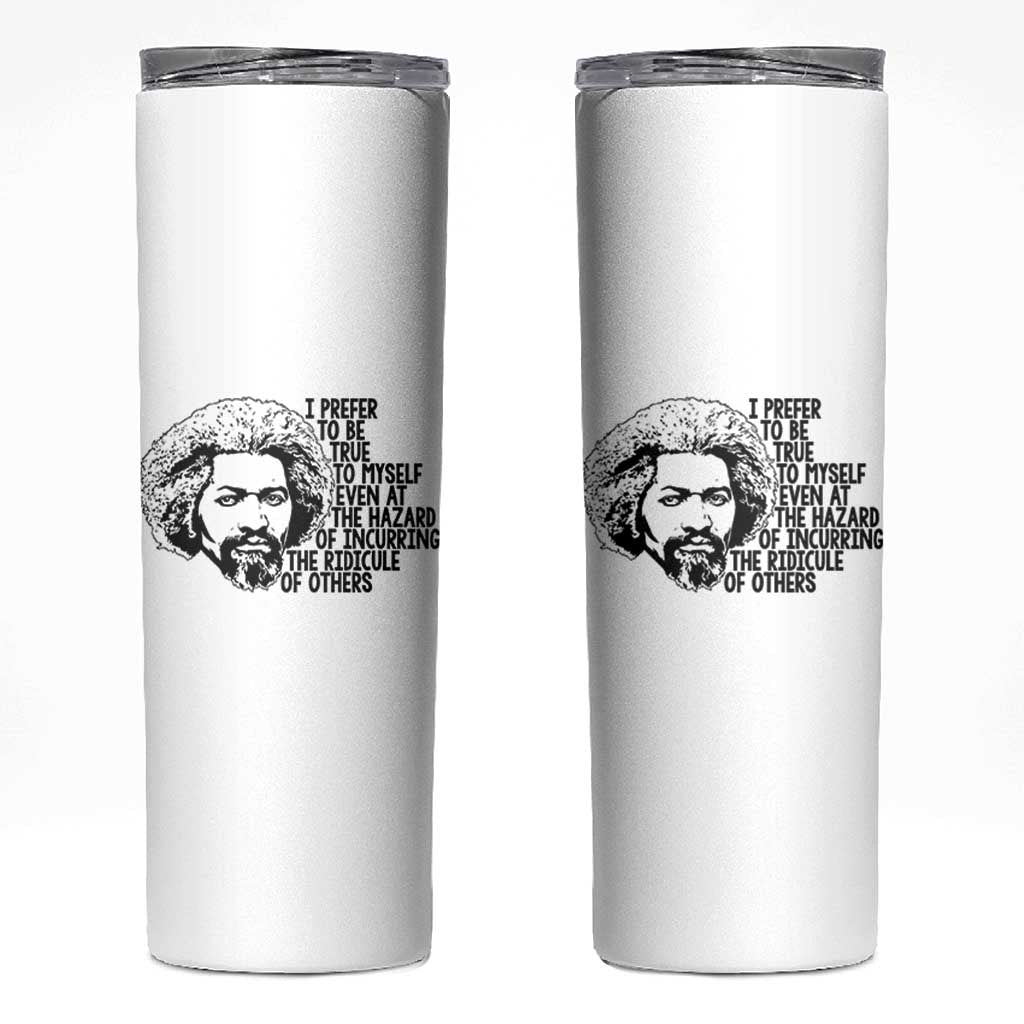 Frederick Douglass Pride Quote Skinny Tumbler - Wonder Print Shop