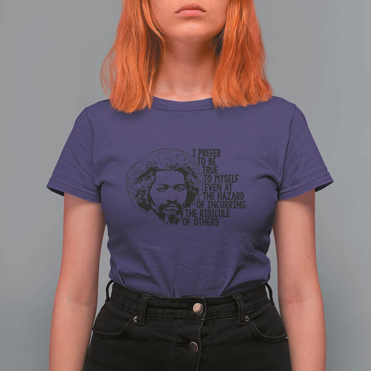 Frederick Douglass Pride Quote T Shirt For Women - Wonder Print Shop