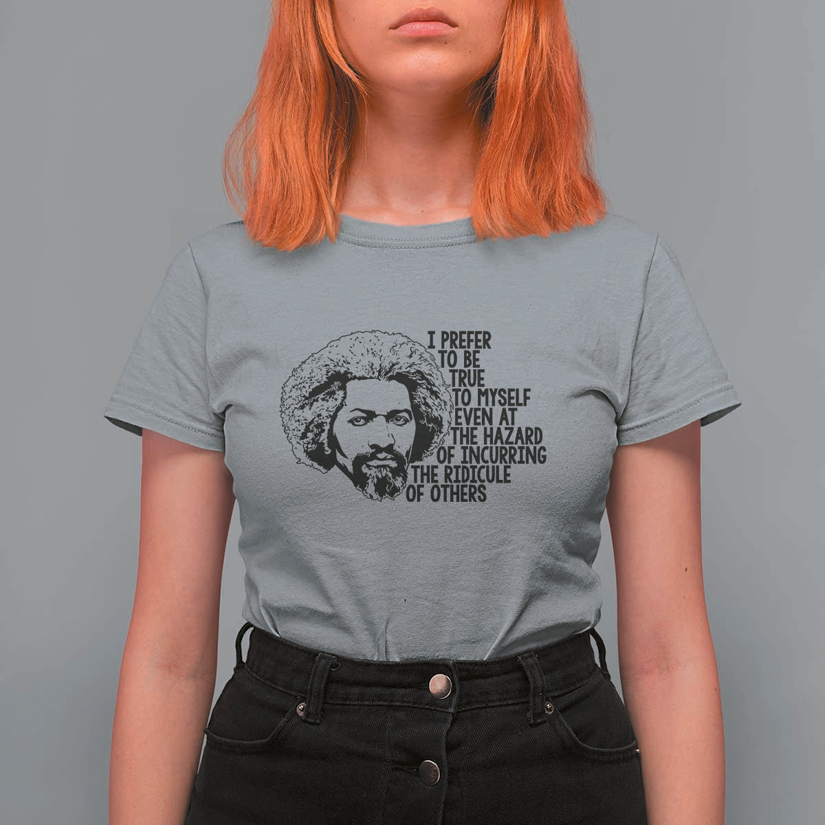 Frederick Douglass Pride Quote T Shirt For Women - Wonder Print Shop