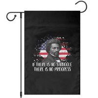 Frederick Douglass American Flag Garden Flag Is There Is No Struggle There Is No Progress - Wonder Print Shop