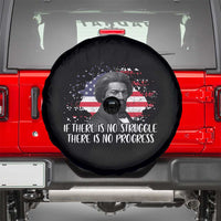 Frederick Douglass American Flag Spare Tire Cover Is There Is No Struggle There Is No Progress - Wonder Print Shop