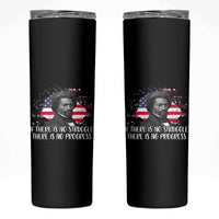 Frederick Douglass American Flag Skinny Tumbler Is There Is No Struggle There Is No Progress - Wonder Print Shop