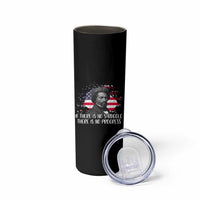 Frederick Douglass American Flag Skinny Tumbler Is There Is No Struggle There Is No Progress - Wonder Print Shop