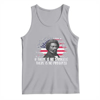 Frederick Douglass American Flag Tank Top Is There Is No Struggle There Is No Progress - Wonder Print Shop