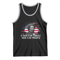 Frederick Douglass American Flag Tank Top Is There Is No Struggle There Is No Progress - Wonder Print Shop