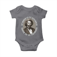 Frederick Douglass Pride Quote Baby Onesie Is There Is No Struggle There Is No Progress - Wonder Print Shop
