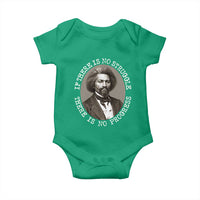 Frederick Douglass Pride Quote Baby Onesie Is There Is No Struggle There Is No Progress - Wonder Print Shop