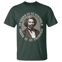 Frederick Douglass Pride Quote T Shirt Is There Is No Struggle There Is No Progress - Wonder Print Shop