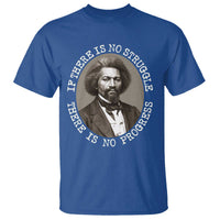 Frederick Douglass Pride Quote T Shirt Is There Is No Struggle There Is No Progress - Wonder Print Shop