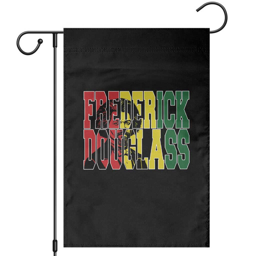 Frederick Douglass Garden Flag Pan African Flag Black History Month - Wonder Print Shop