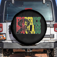 Frederick Douglass Spare Tire Cover Pan African Flag Black History Month - Wonder Print Shop