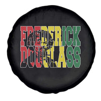 Frederick Douglass Spare Tire Cover Pan African Flag Black History Month - Wonder Print Shop