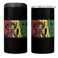 Frederick Douglass 4 in 1 Can Cooler Tumbler Pan African Flag Black History Month - Wonder Print Shop
