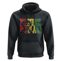 Frederick Douglass Hoodie Pan African Flag Black History Month - Wonder Print Shop