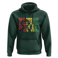 Frederick Douglass Hoodie Pan African Flag Black History Month - Wonder Print Shop